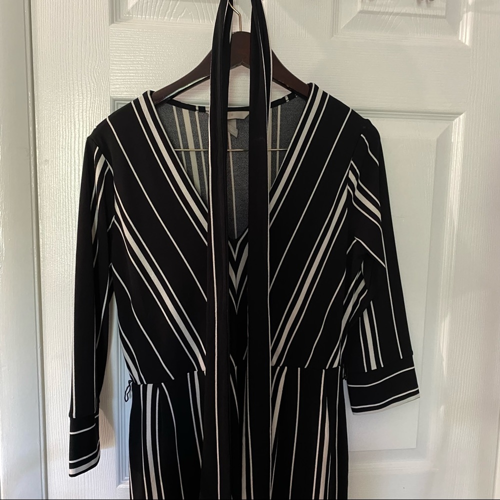 Black midi dress women